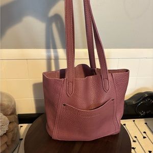 Elegant Leather Tote by Portland Leather